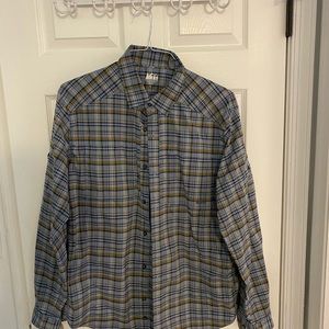 REI Men’s long sleeve vented camping shirt